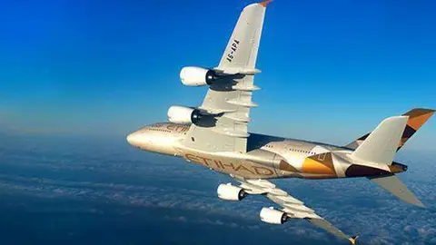 Un avión de Etihad Airlines. (Etihad Airlines)