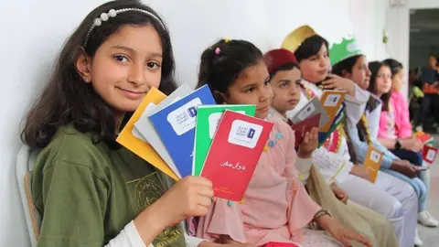 El reto de lectura árabe ha movilizado a más de 10 millones de escolares este año. (WAM)