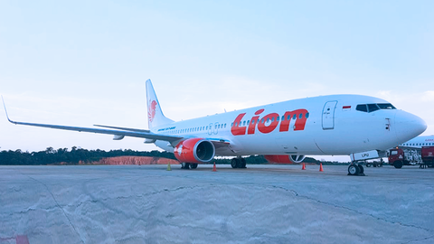 Un avión de Lion Air.