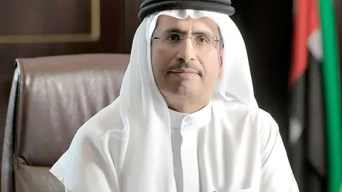 Saeed Mohammed Al Tayer, director general y CEO de DEWA. (WAM)