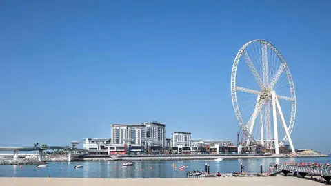 La Isla Bluewaters de Dubai.