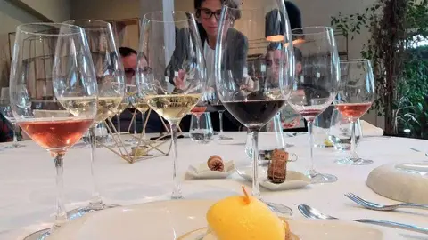 Copas de vino. (EL CORREO)