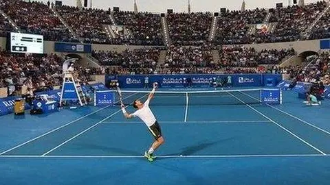 Nadal en Abu Dhabi.