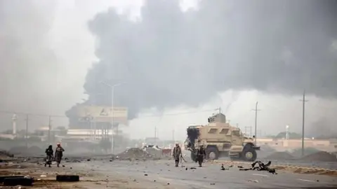 La ciudad yemení de Hodeidah.