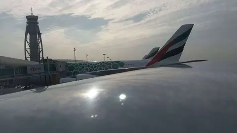 Una imagen del Aeropuerto Internacional de Dubai. (EL CORREO)