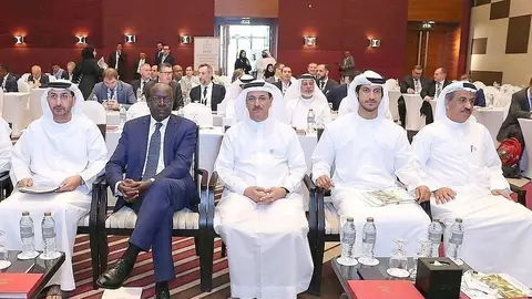 V Semana de Desarrollo del Comercio Internacional en Abu Dhabi. (WAM)
