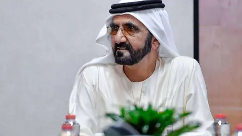 El jeque Mohammed Bin Rashid Al Maktoum, vicepresidente y primer ministro de Emiratos Árabes Unidos (EAU) y gobernador de Dubai. (WAM)