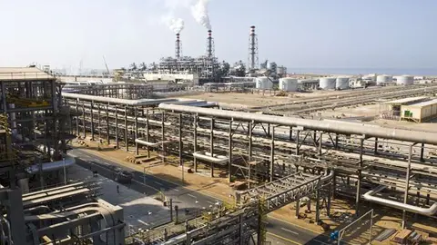 Instalaciones de Petrofac en la ciudad de Al Ruwais en el emirato de Abu Dhabi.