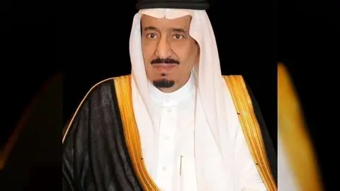 El rey Salman bin Abdulaziz Al Saud de Arabia Saudita. (WAM)