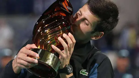 Novak Djokovic campeón en Abu Dhabi 2018.