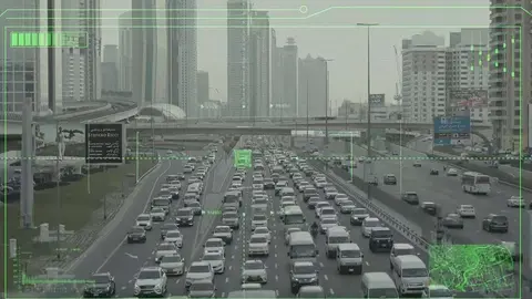 Una captura del vídeo difundido por la Policía de Dubai.