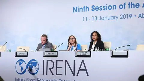 Apertura de la IX Asamblea General de la Agencia Internacional de Energías Renovables. (Irena)