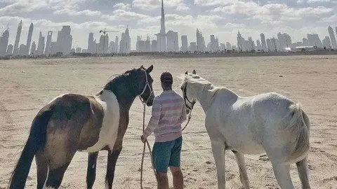 Una imagen del Skyline de Dubai. 
