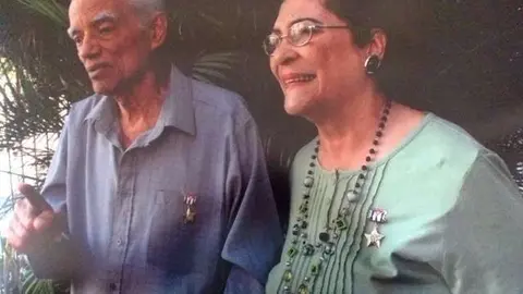 Vitelio Ruiz y Eloina Miyares. (Sergio Martínez Martínez)