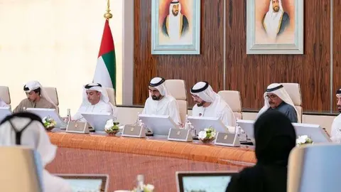 Reunión del Gabinete de EAU.