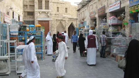 Plaza del Mercado en Doha.