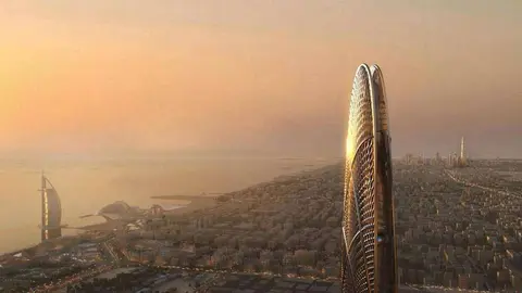 El último proyecto en Dubai: Burj Jumeirah.