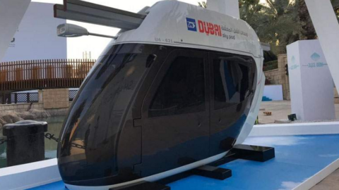 Las cápsulas presentadas en Madinat Jumeirah.