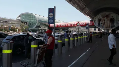 Una imagen de la Terminal 3 en el Aeropuerto Internacional de Dubai. (EL CORREO)