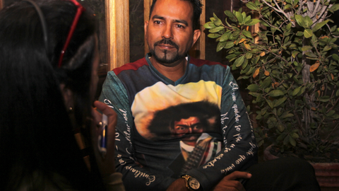 Emilio Mata quiere introducirse en el mercado de Oriente Medio con sus diseños. (ELCORREO)