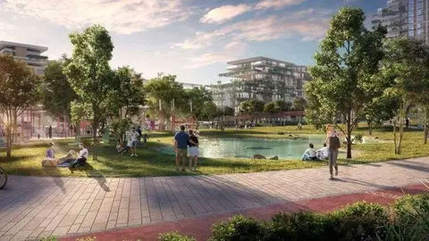 Recreación del futuro residencial Central Park. (Meraas)