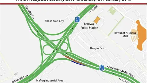 Anuncio del gobierno de Abu Dhabi.