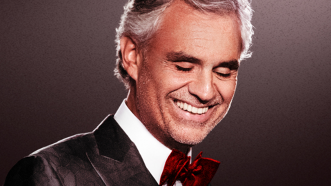 El artista italiano Andrea Bocelli.