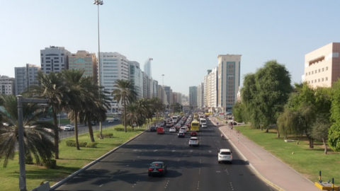 Una carretera en Abu Dhabi. (EL CORREO)