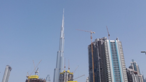 Viviendas en construcción en Business Bay. (EL CORREO)