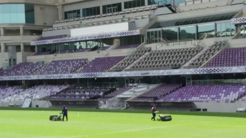 Una imagen del estadio Hazza Bin Zayed en Al Ain. (EL CORREO)