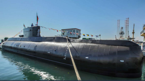 La Agencia de Noticias de la República Islámica distribuyó la imagen del submarino.