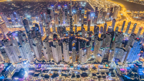 Una imagen de Dubai Marina.