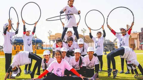 Una actividad del Día Nacional del Deporte celebrado en Dubai. (WAM)