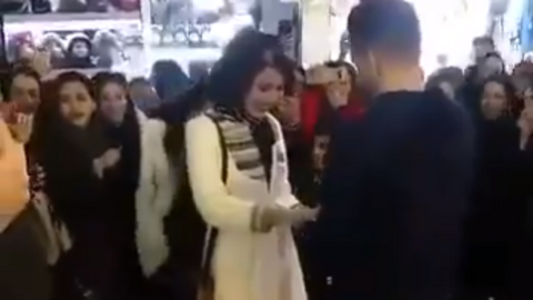 Una captura de pantalla del vídeo difundido.