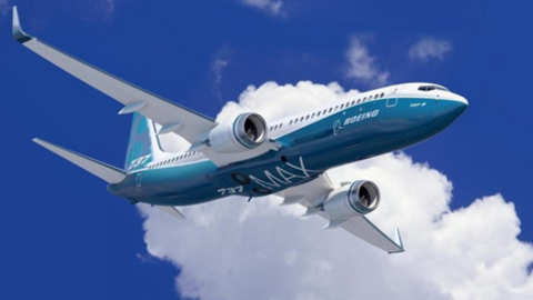 Una imagen del Boeing 737 MAX.
