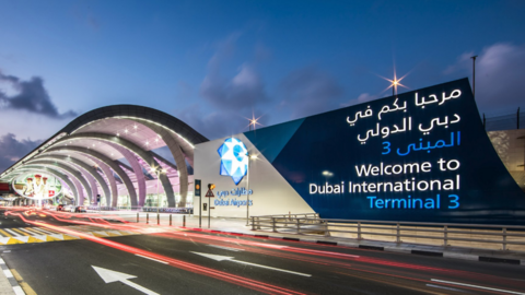 La Terminal 3 en el Aeropuerto Internacional de Dubai (DXB)