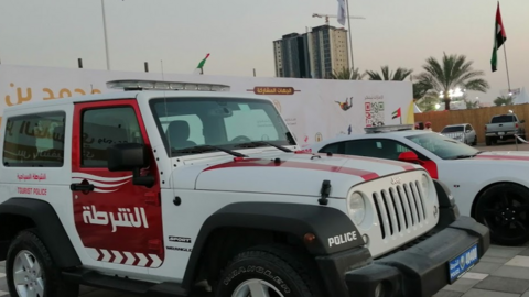 Patrullas de policía en Emiratos Árabes Unidos. (EL CORREO)