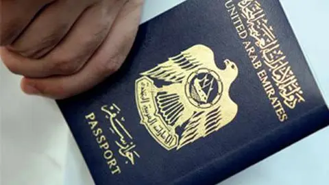Pasaporte EAU. (Fuente externo)