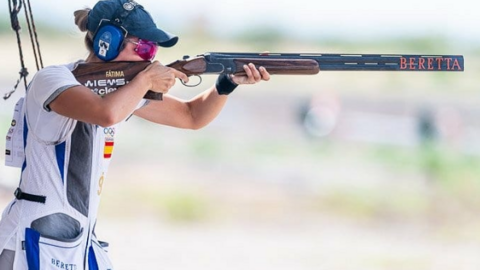 Fátima Gálvez en Al Ain.