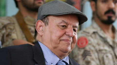 El presidente de Yemen reconocido por la comunidad internacional, Abdo Rabbu Mansur Hadi,