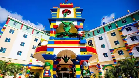 Hotel Legoland en Florida.