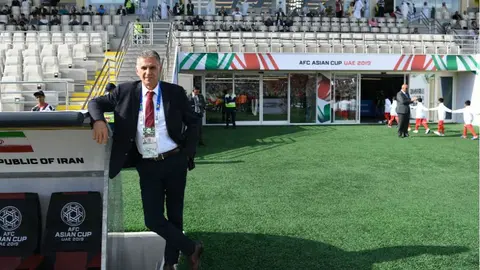 El portugués Carlos Queiroz. (AFP)