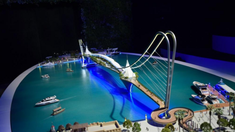 El "skybridge" que unirá el viejo y el nuevo Dubai