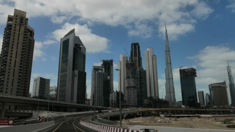 Una imagen de Al Khaild Road, E-44 en Dubai. (EL CORREO)