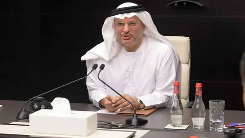 Anwar Gargash, asesor diplomático del presidente de EAU. (Fuente externa)