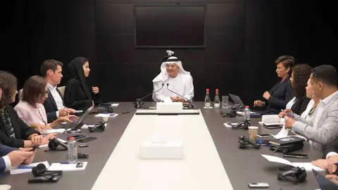 El ministro de Estado de Asuntos Exteriores de Emiratos Árabes Unidos, Anwar Gargash.