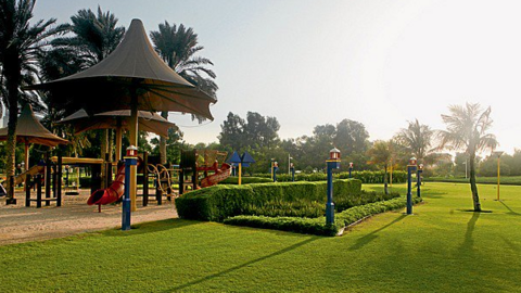 El parque Mushirf en Dubai.