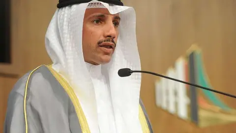 El presidente del Parlamento de Kuwait, Marzouq Al Ghanem. (KUNA)