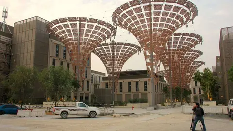 Distrito de la Sostenibilidad de la expo 2020 de Dubai. (ELCORREO)
