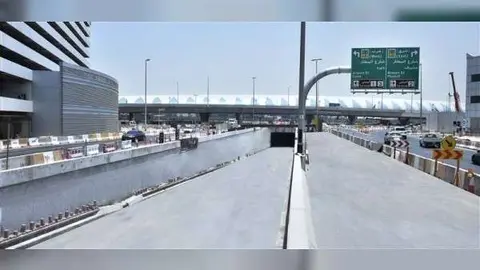 Imagen del túnel antes de su próxima apertura. (WAM)